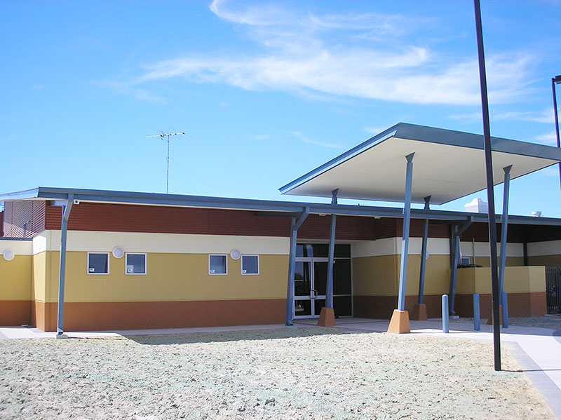 recreational sports club building front